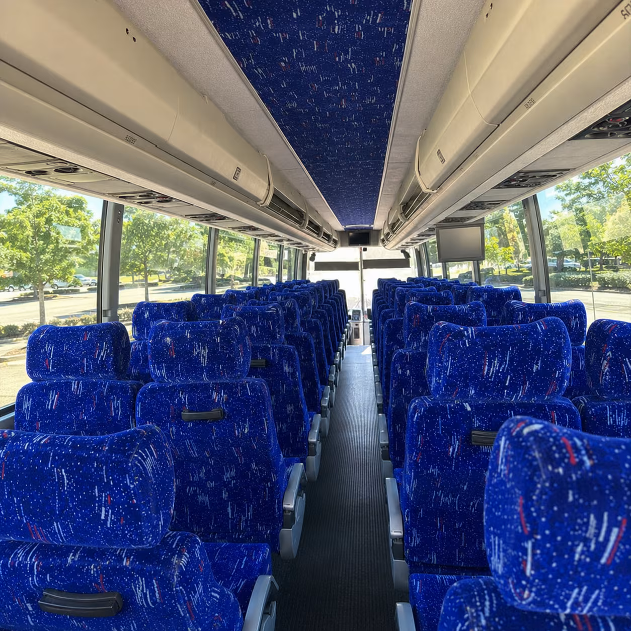 elk grove charter bus interior