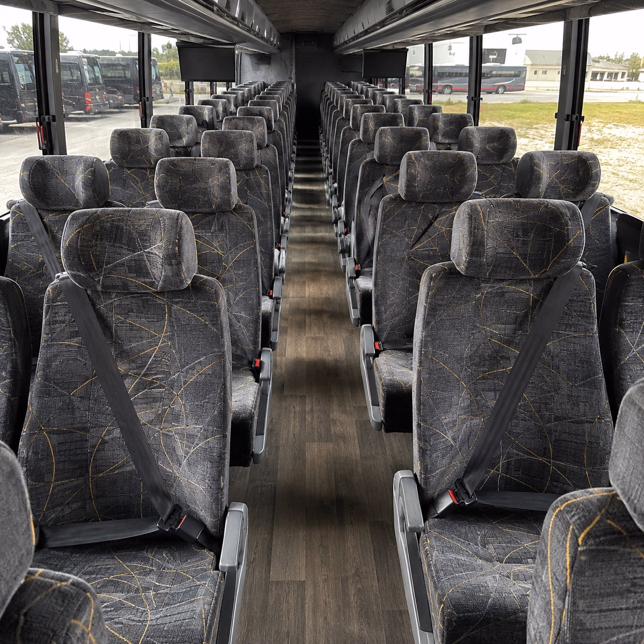 elk grove employee transportation onboard seating